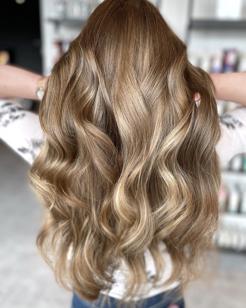 Balayage through the mid-lengths and ends