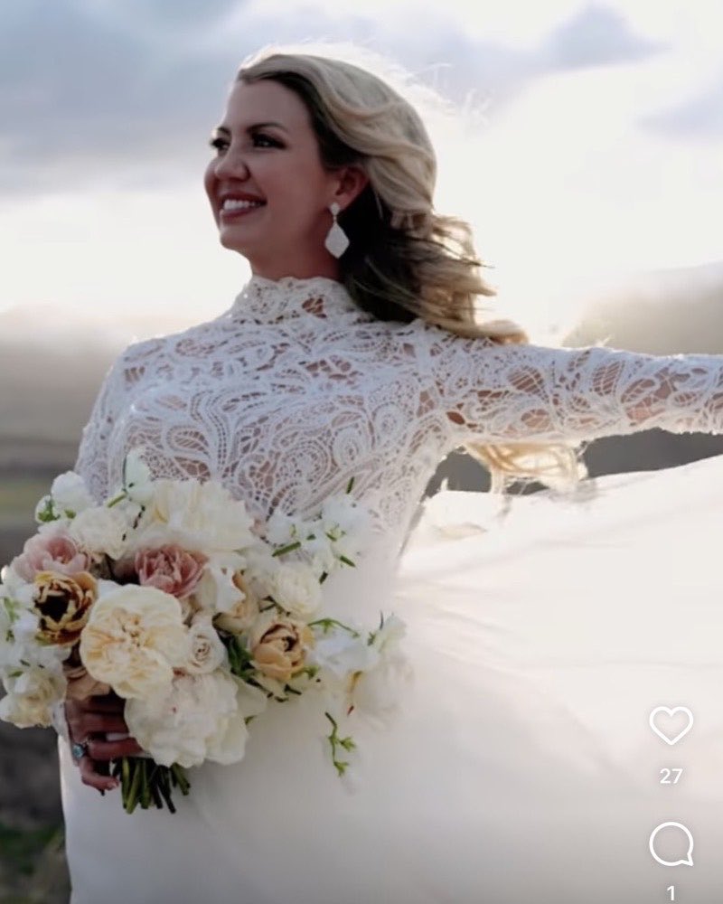 On-site bridal styling