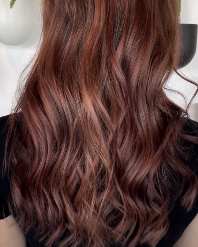 Warm copper through the lengths